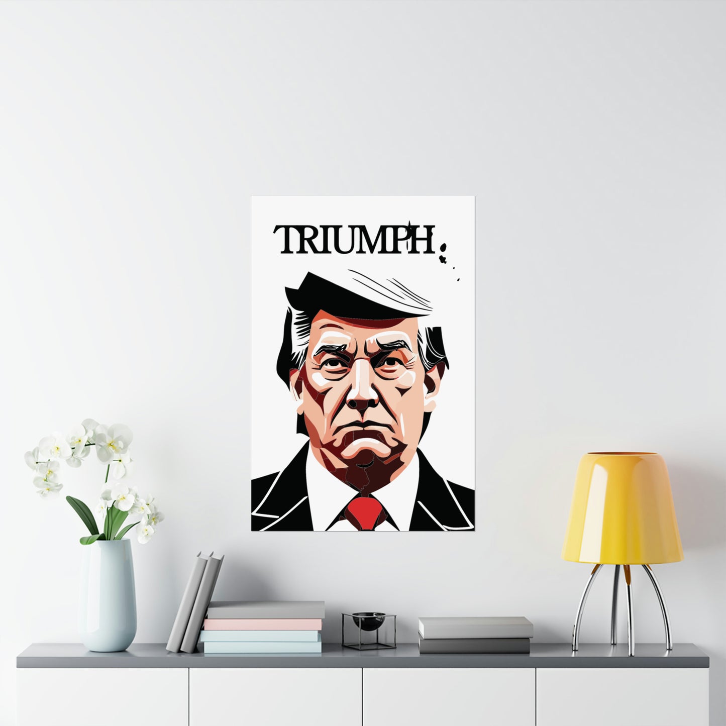 "Trump Triumph" Limited Edition, Matte Vertical Posters, Variation 1