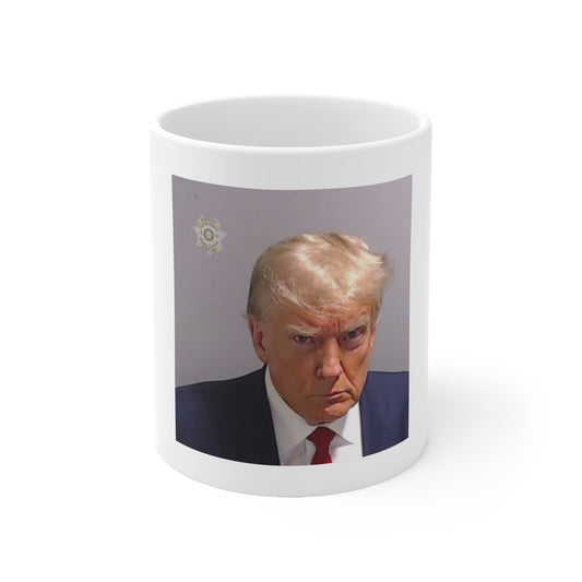 "Original Trump Mug Shot" Ceramic Mug 11oz