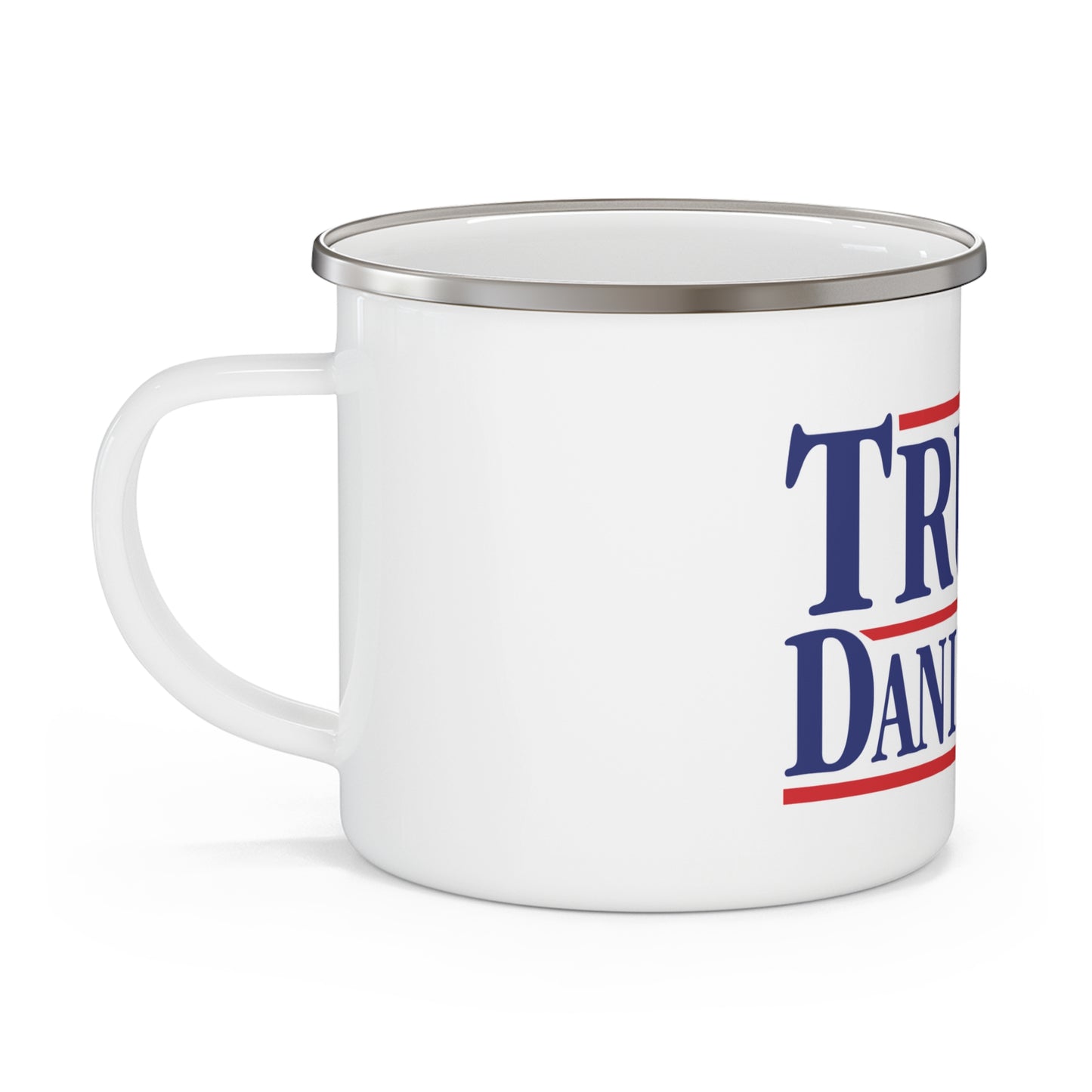 "Trump Daniels '24" Enamel Camping Mug