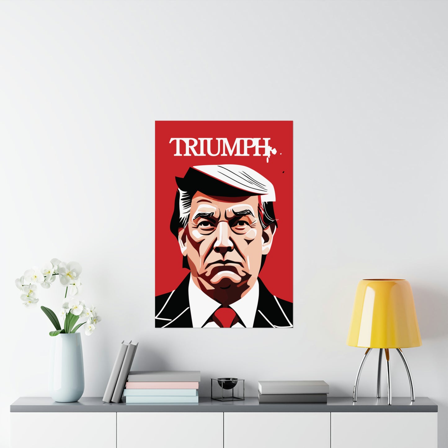 "Trump Triumph" Matte Vertical Posters, Limited Edition, Variation 2