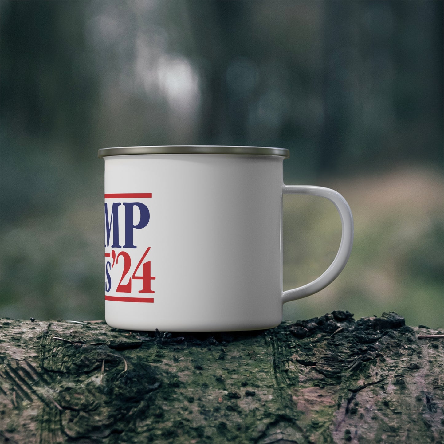 "Trump Daniels '24" Enamel Camping Mug