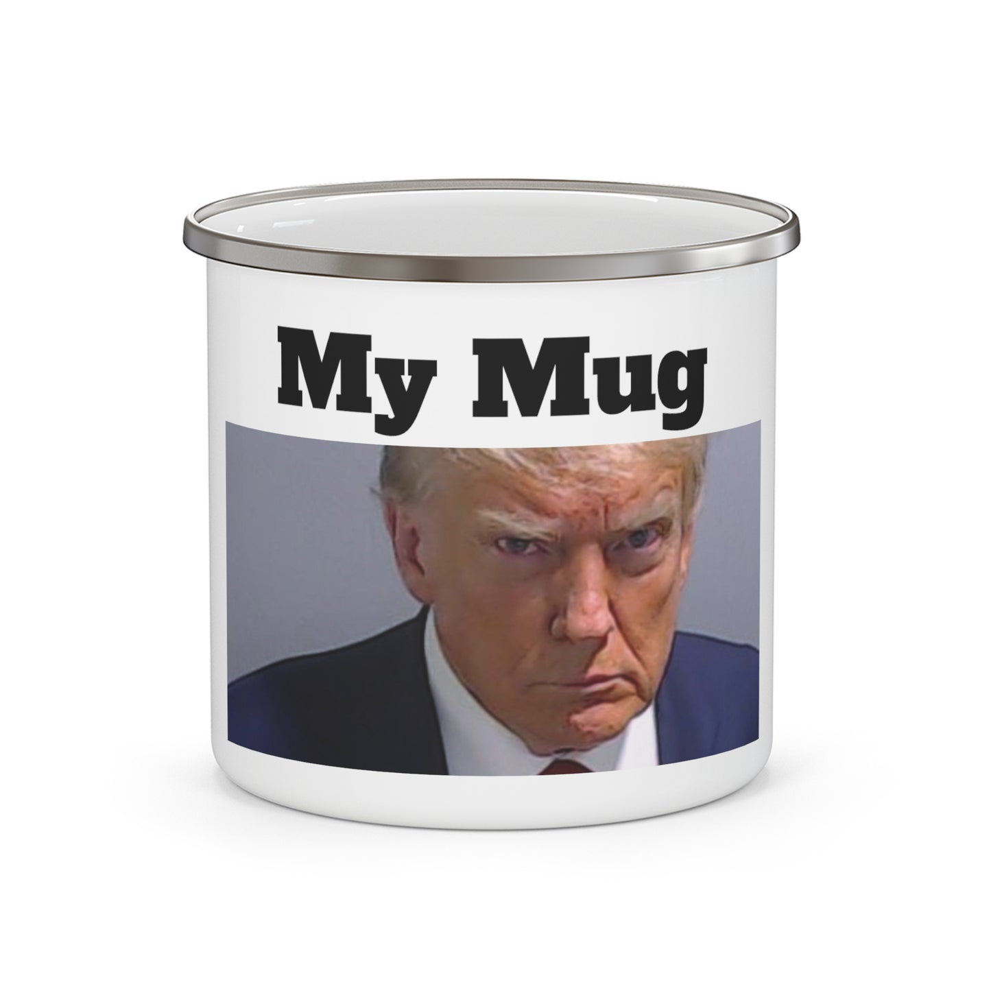 "My Mug" Enamel Camping Mug