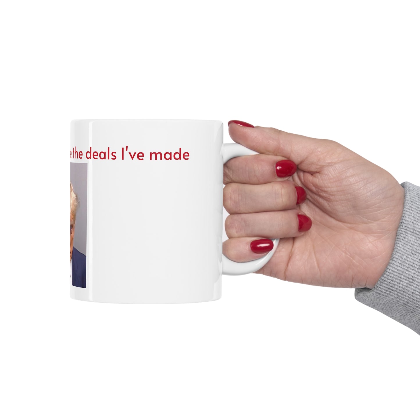 “Trump - Tremendous taste, just like the deals I've made” Ceramic Mug 11oz