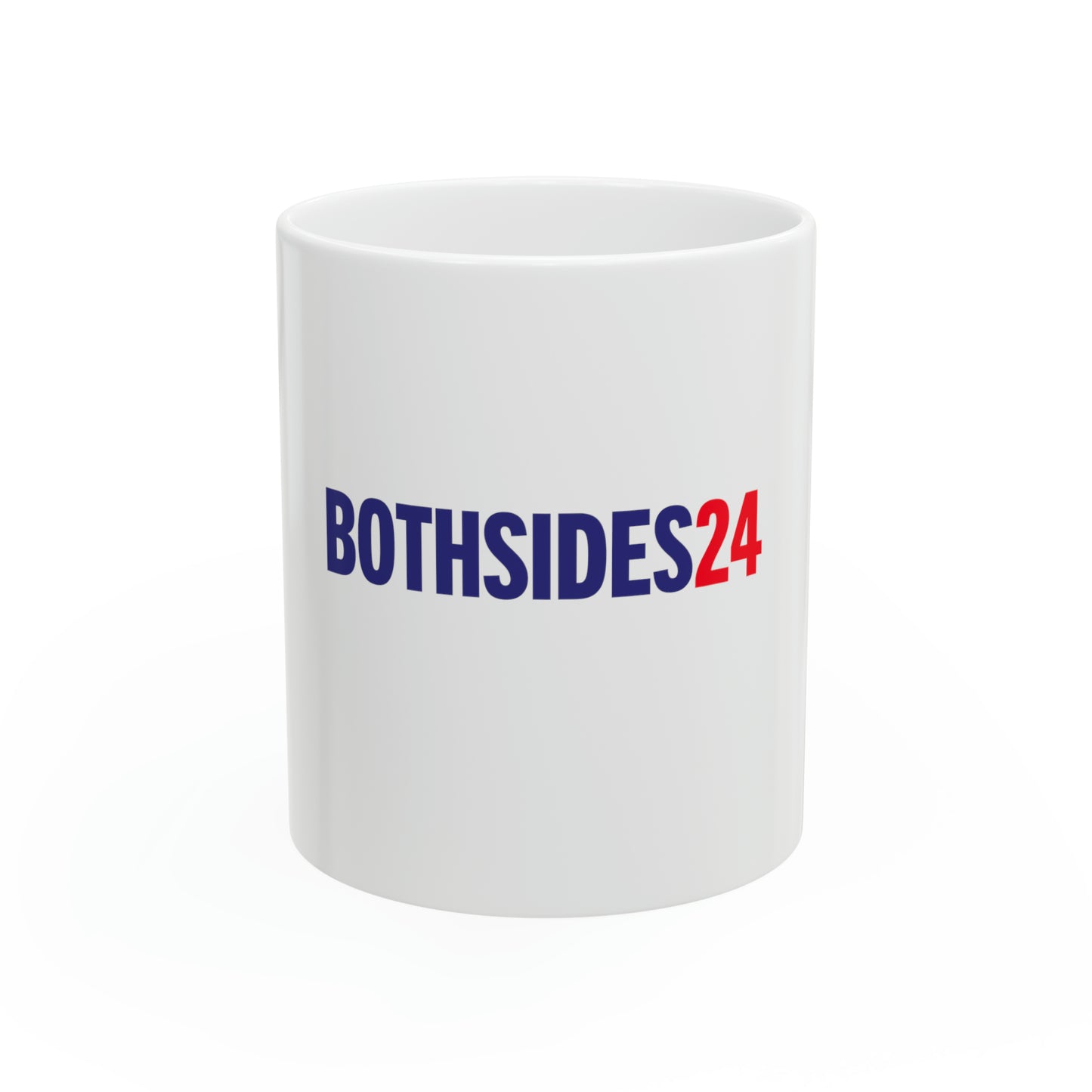 "Both Sides 2024" Ceramic Mug, 11oz