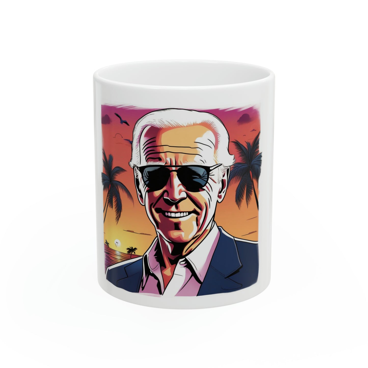 "Coffee with Joe" Ceramic Mug, 11oz