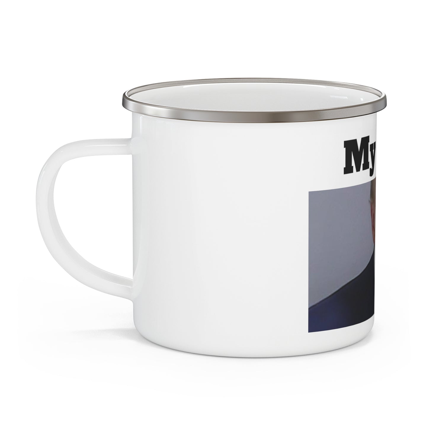 "My Mug" Enamel Camping Mug